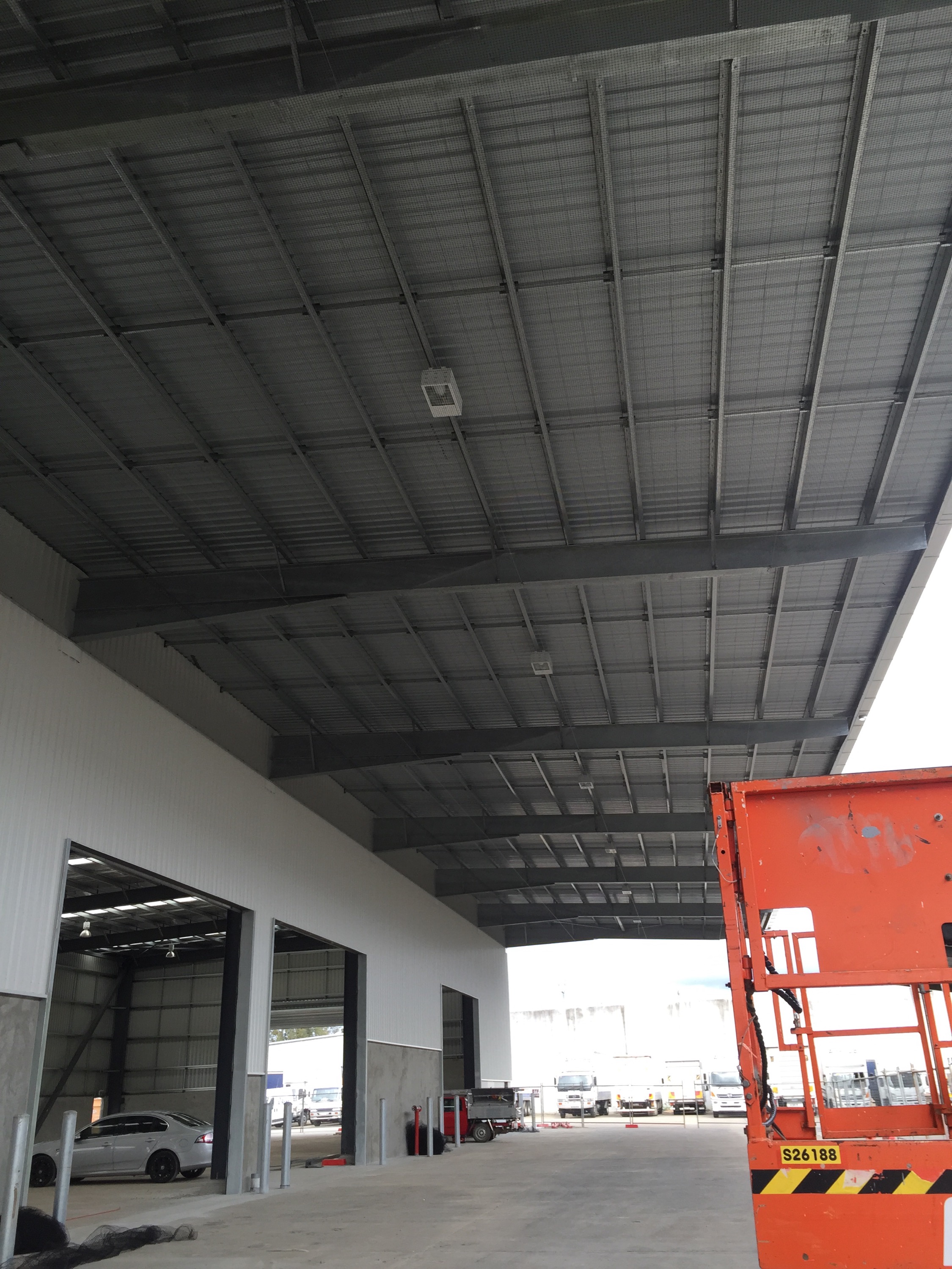 Commercial bird proofing transport depot